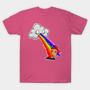 Rainbow Puke T-Shirt